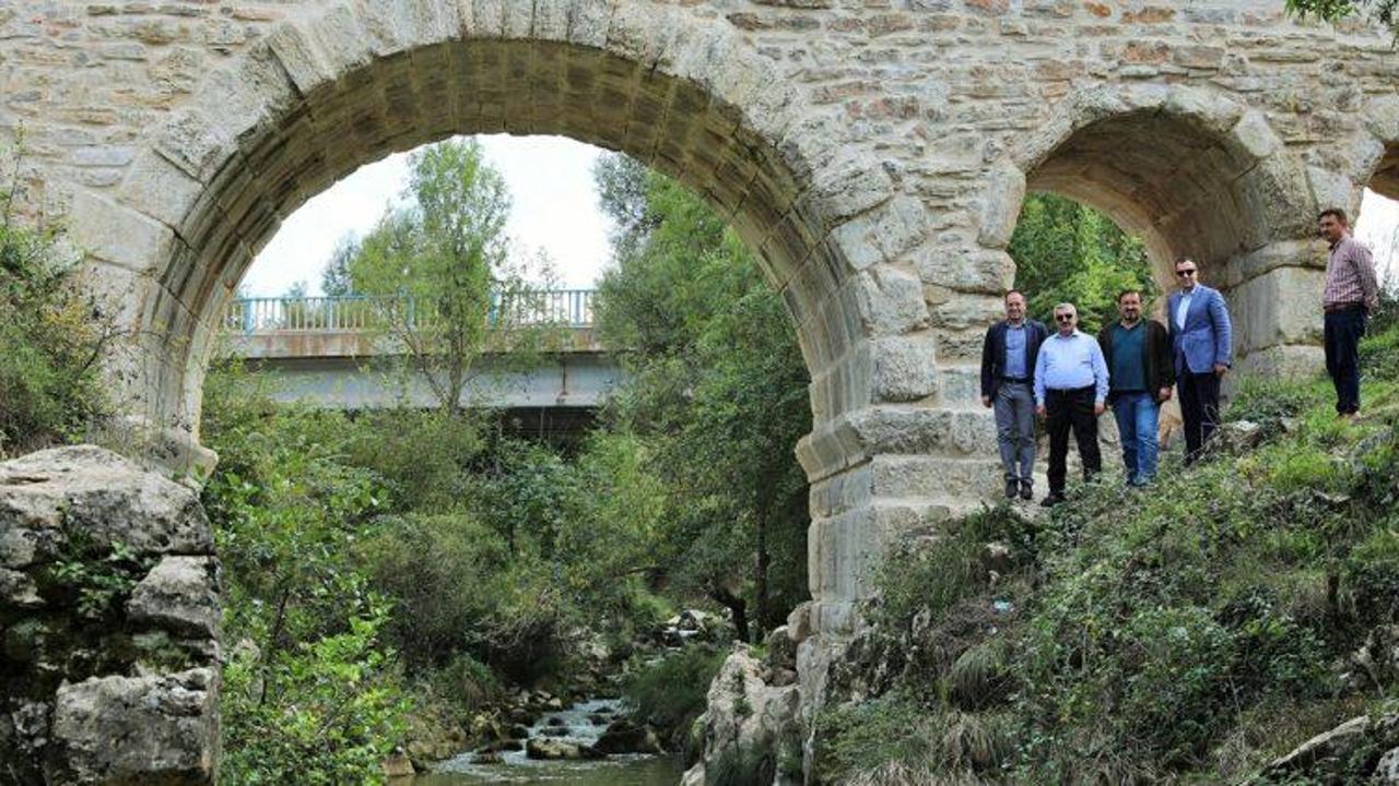 Kocaeli'de 2 bin yıllık Taşköprü restore edildi