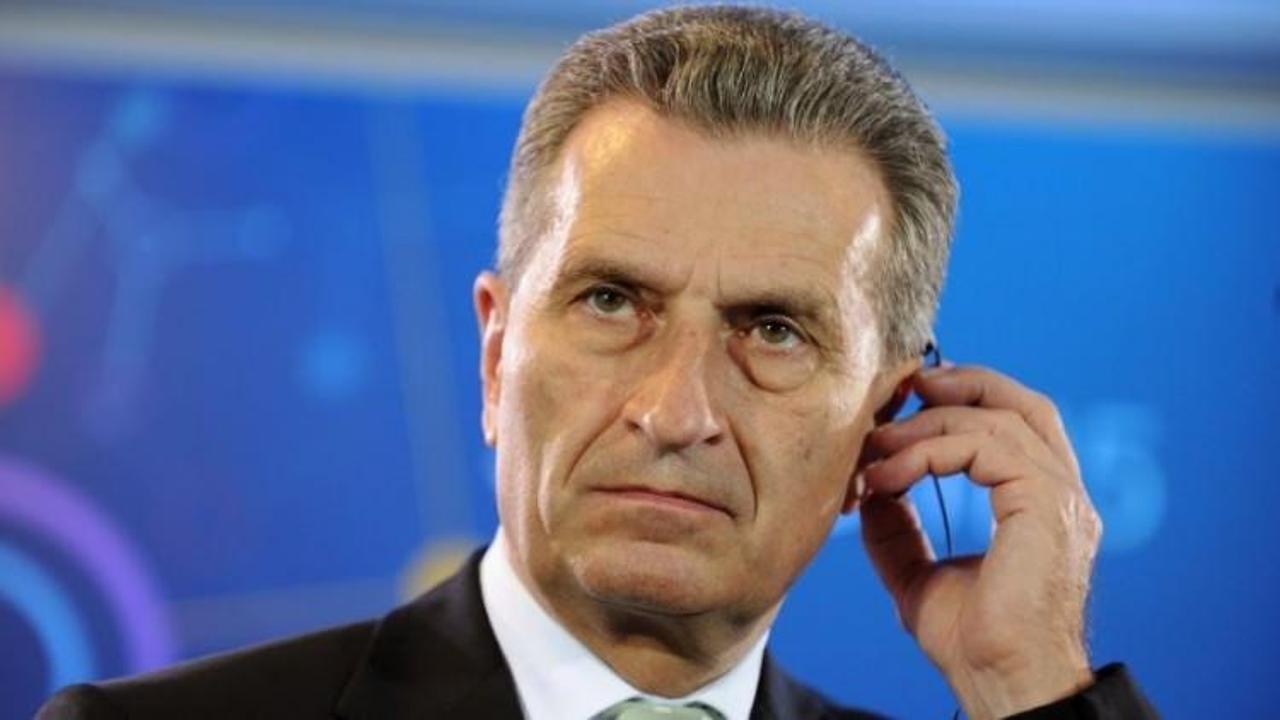 Oettinger: Avrupa’da iç savaş çıkabilir