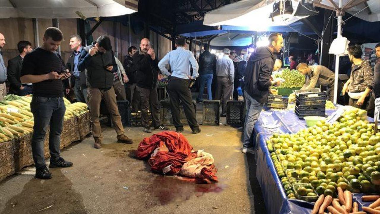 Bursa'da pazar yerinde silahlı kavga: 2 yaralı