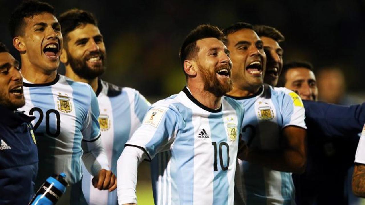 Messi, Arjantin'i Dünya Kupası'na taşıdı!