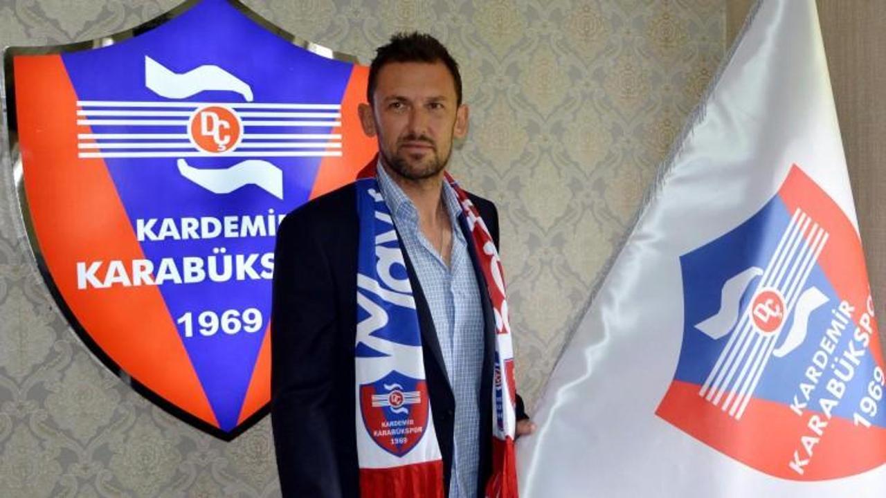 Karabükspor'da Popovic imzayı attı