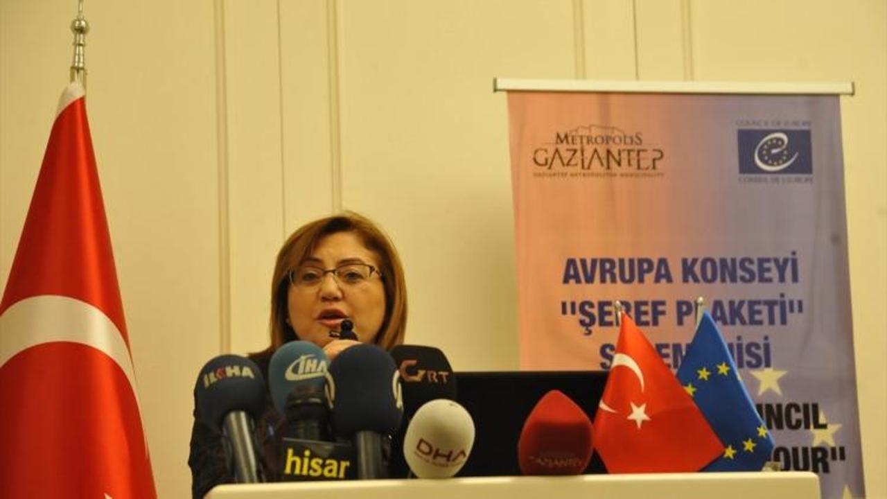 Avrupa Konseyinden Gaziantep'e "Şeref plaketi"
