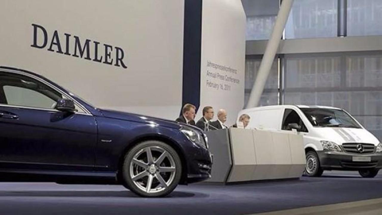 Daimler, 1 milyondan fazla aracını geri çağıracak