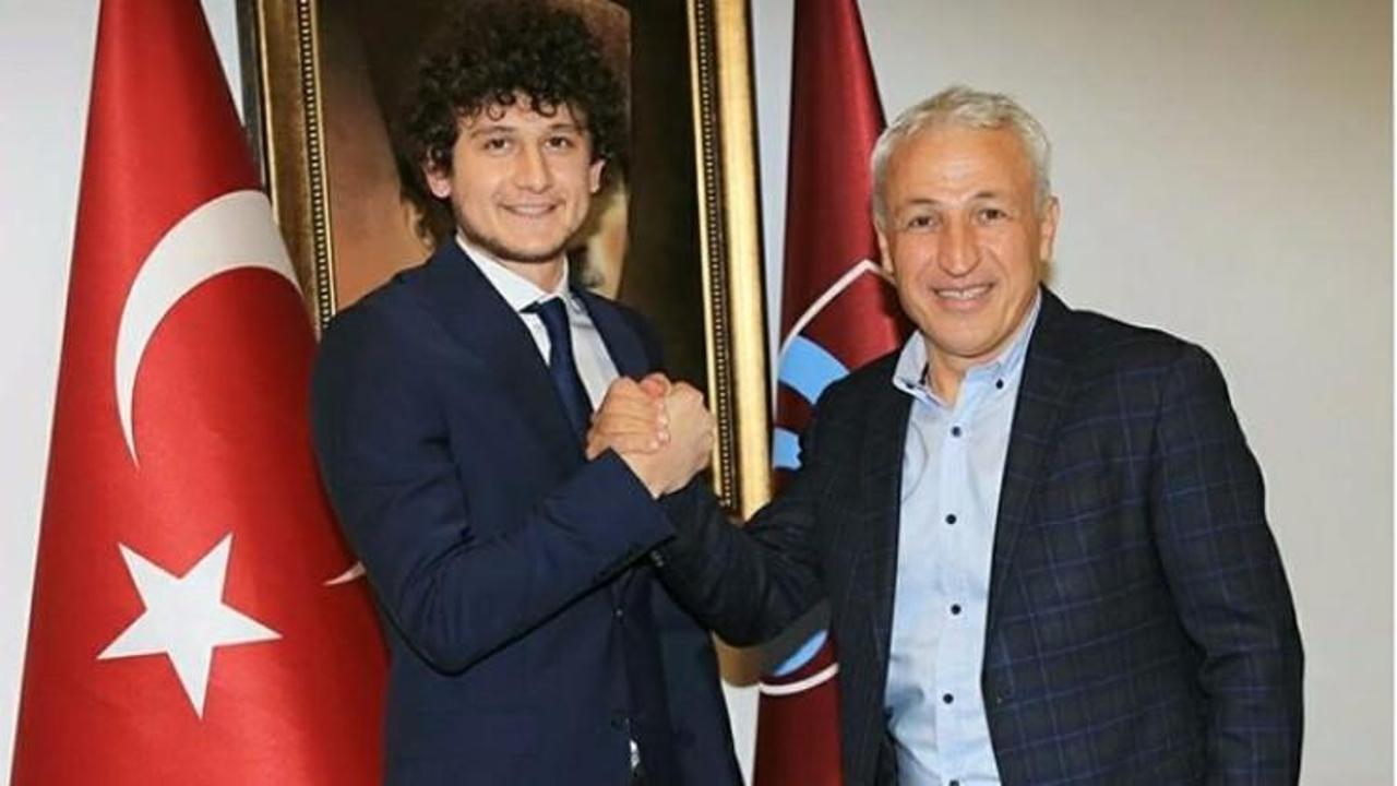 Trabzonspor'dan genç oyuncuya yeni sözleşme