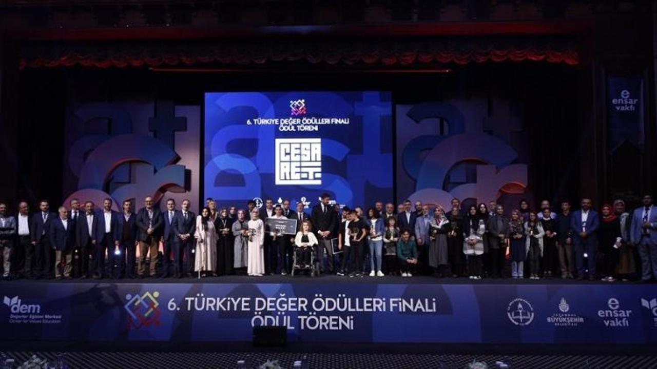 6. Türkiye Değerler Ödülleri sahiplerini buldu!