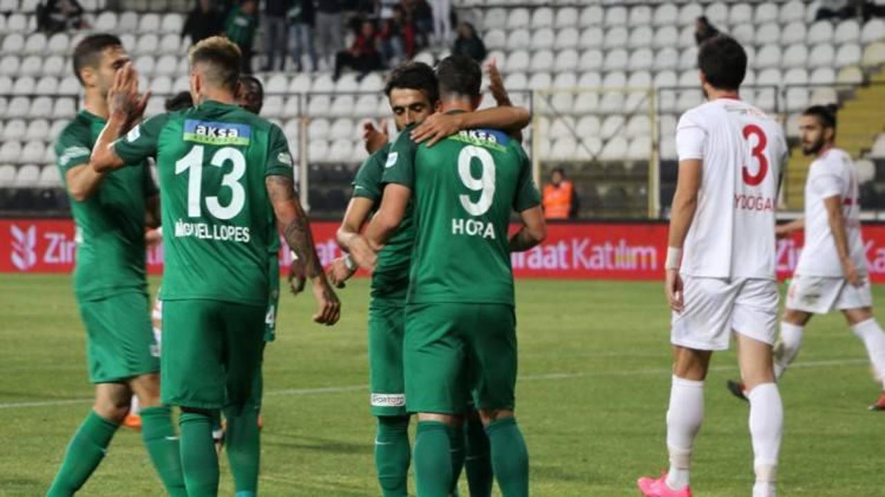 Akhisarspor'dan gol şov: 6-0