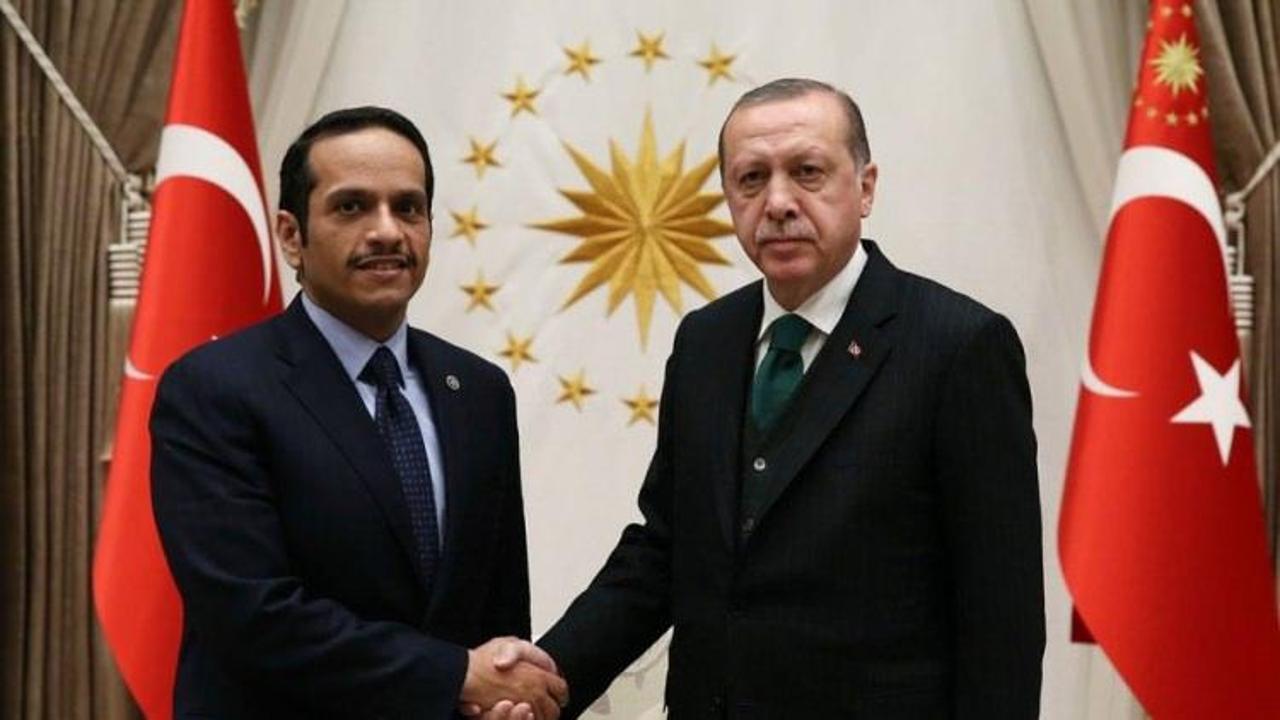 Erdoğan, Katar Dışişleri Bakanını kabul etti