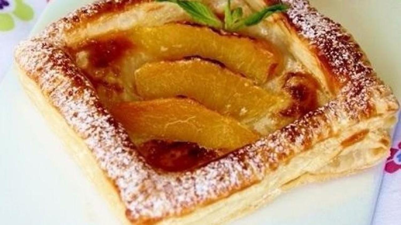 Muhallebili şeftalili milf&ouml;y tarifi