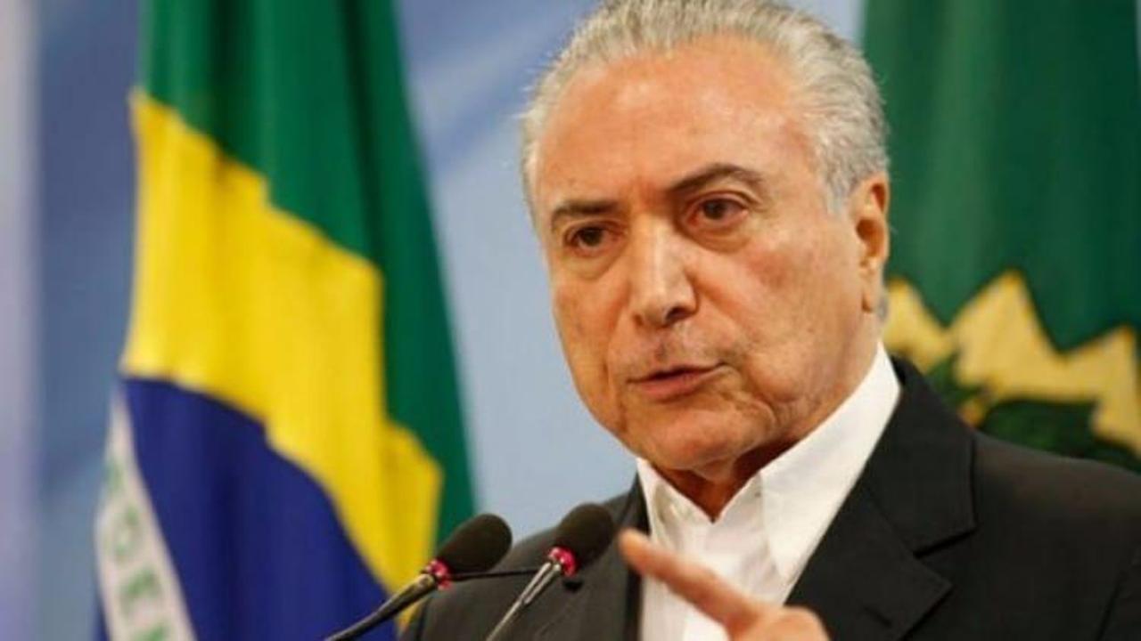 Brezilya Devlet Başkanı Temer hastaneye kaldırıldı