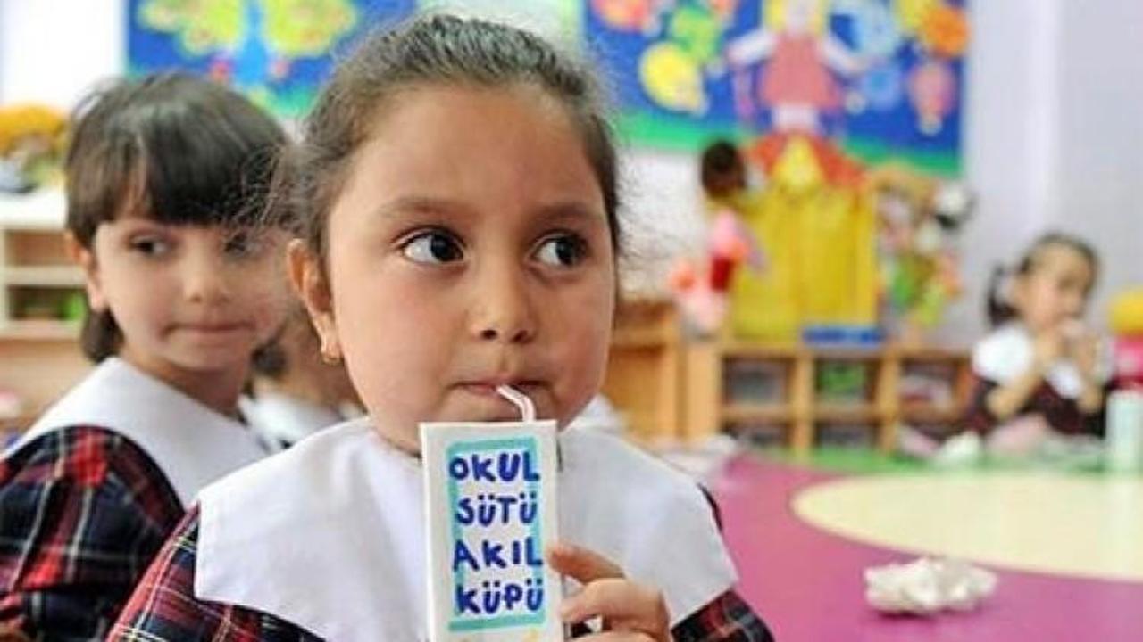 Okul sütü ihalesi iptal edildi