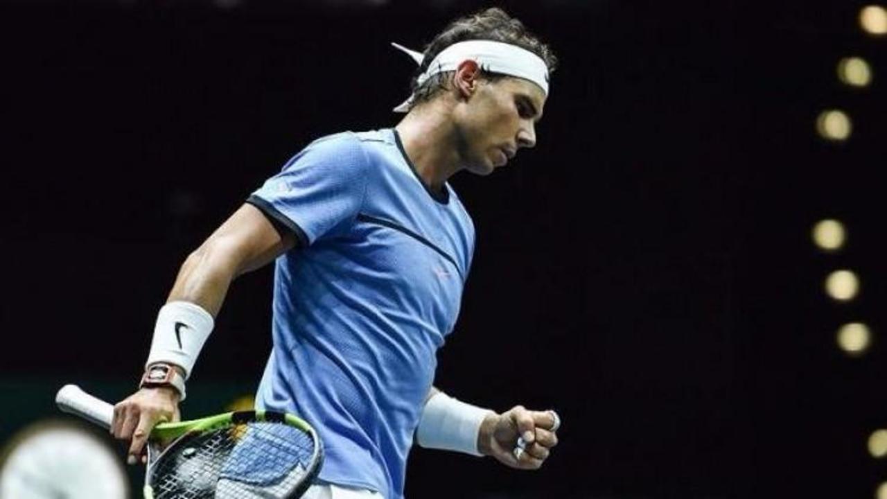 Rafael Nadal garantiledi!