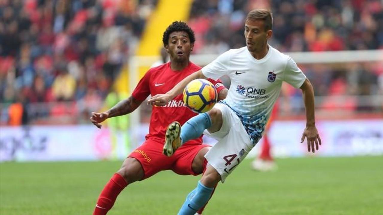 Trabzonspor kalesini Çalımbay ile gole kapadı