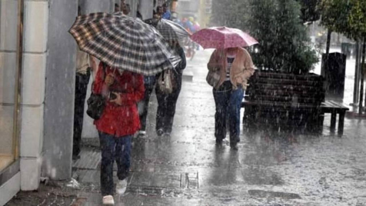 10 Kasım Meteoroloji Genel Müdürlüğü & AKOM uyardı! Sağanak yağışlar...