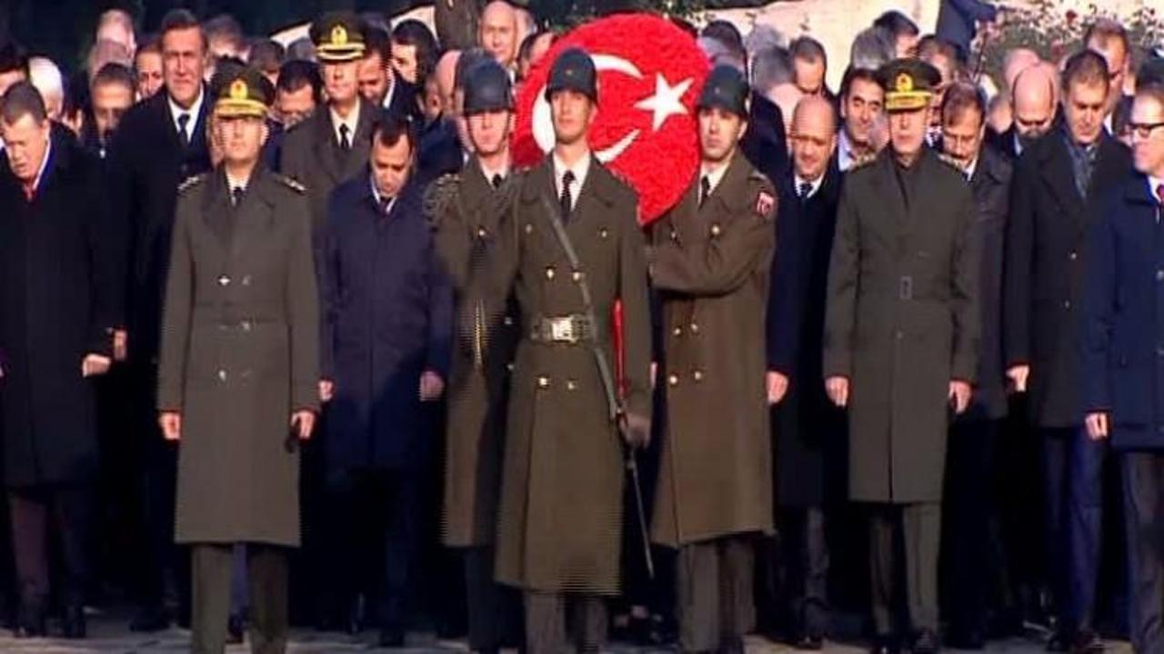 Atat&uuml;rk'&uuml; anıyoruz! İşte Cumhurbaşkanı'nın mesajı