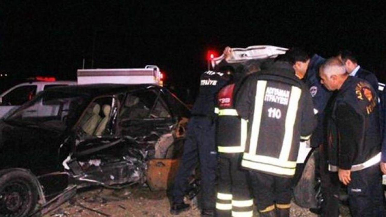 Düğün dönüşü kaza: 9 yaralı