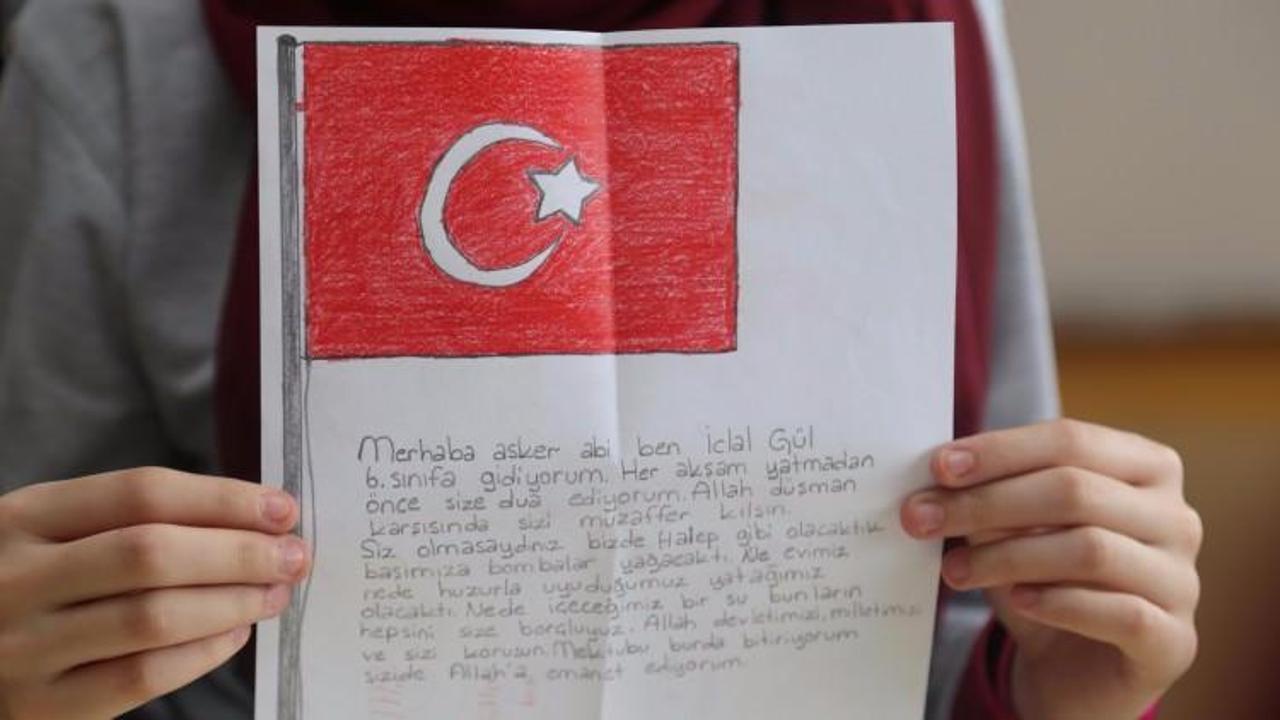 Mehmet&ccedil;ik'e moral mektubu