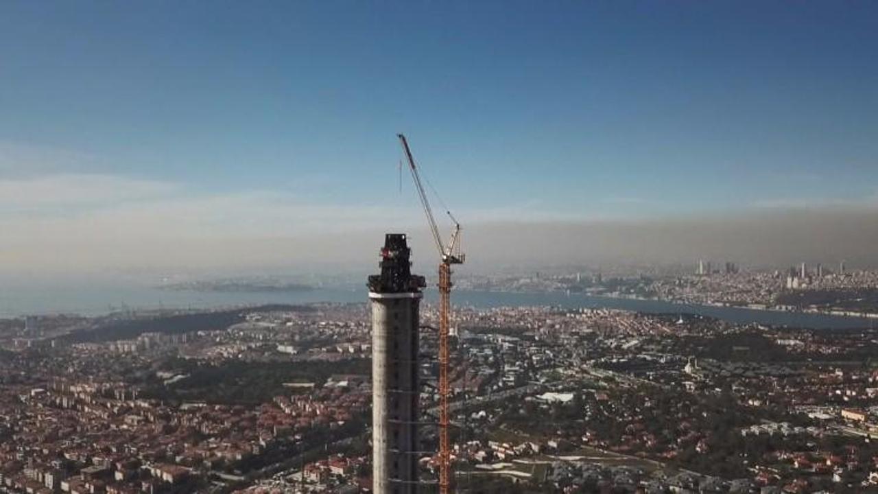 Yeni Çamlıca kulesi inşaatında korkunç ölüm!