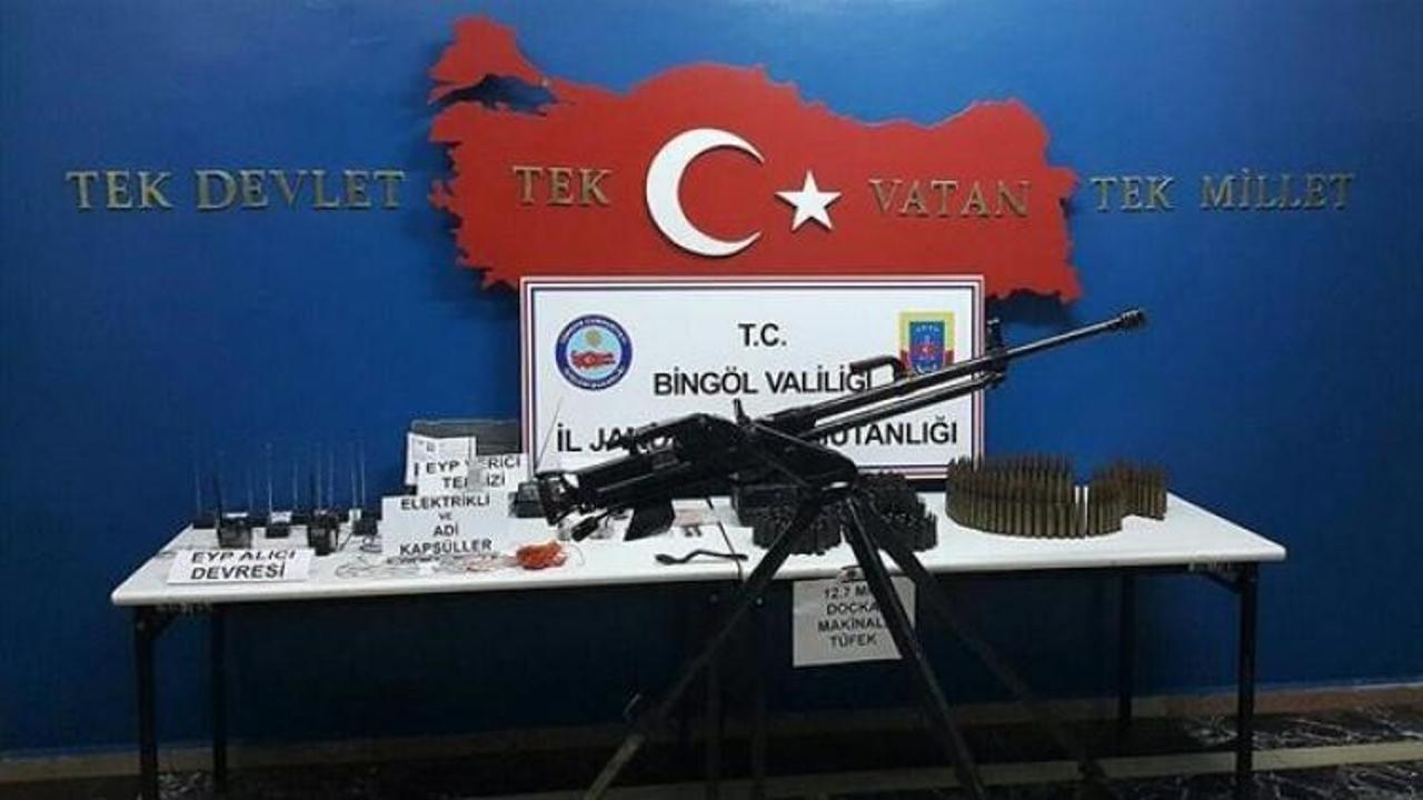 PKK'ya ait uçaksavar ele geçirildi