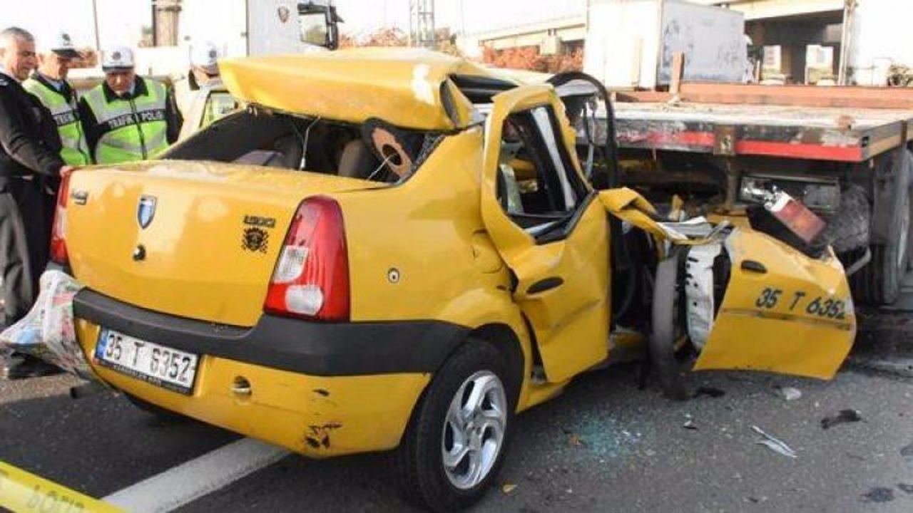 Feci kaza! Kağıt gibi ezildi