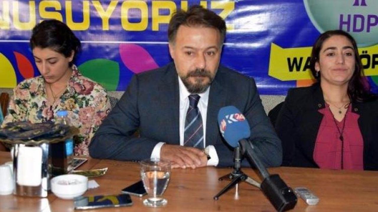 HDP İl Başkanı'ndan çözüm süreci itirafı