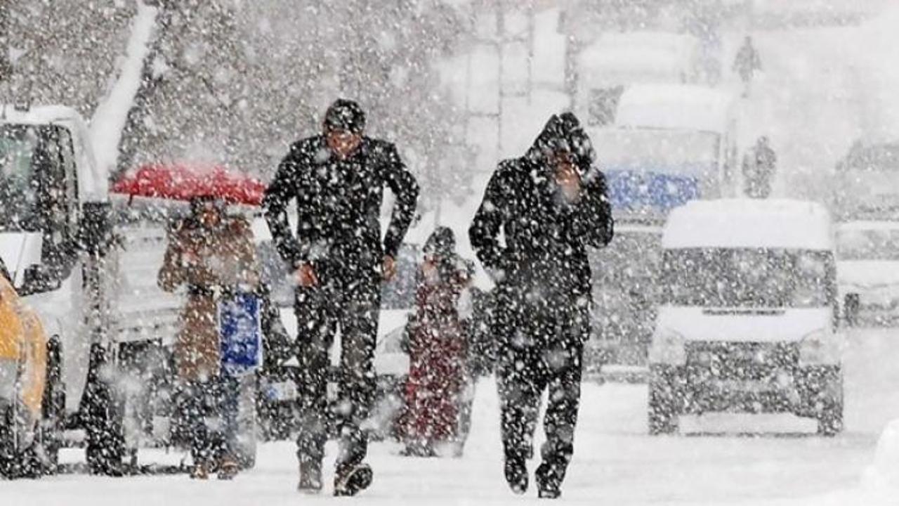 Meteoroloji Genel Müdürlüğü & AKOM'dan kuvvetli kar yağışı uyarısı!