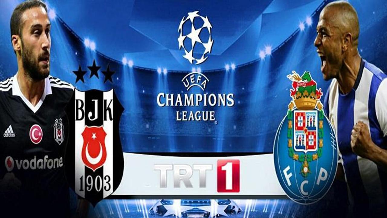 Beşiktaş Porto maçını TRT 1'den izle - Golleri ve canlı yayını