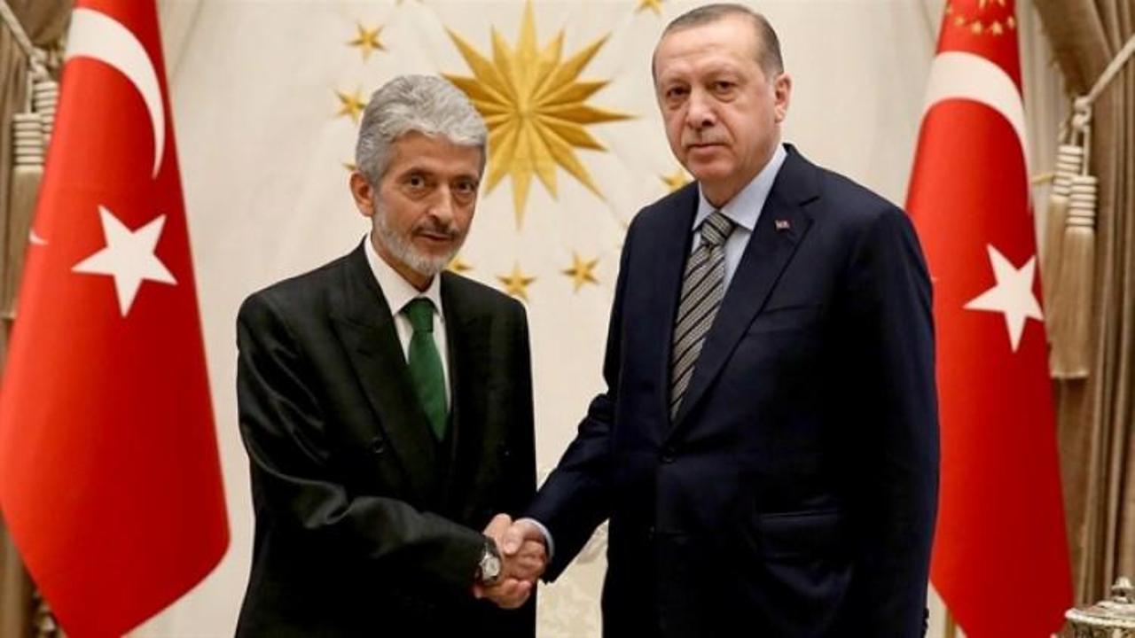 Cumhurbaşkanı Erdoğan Mustafa Tuna'yı kabul etti