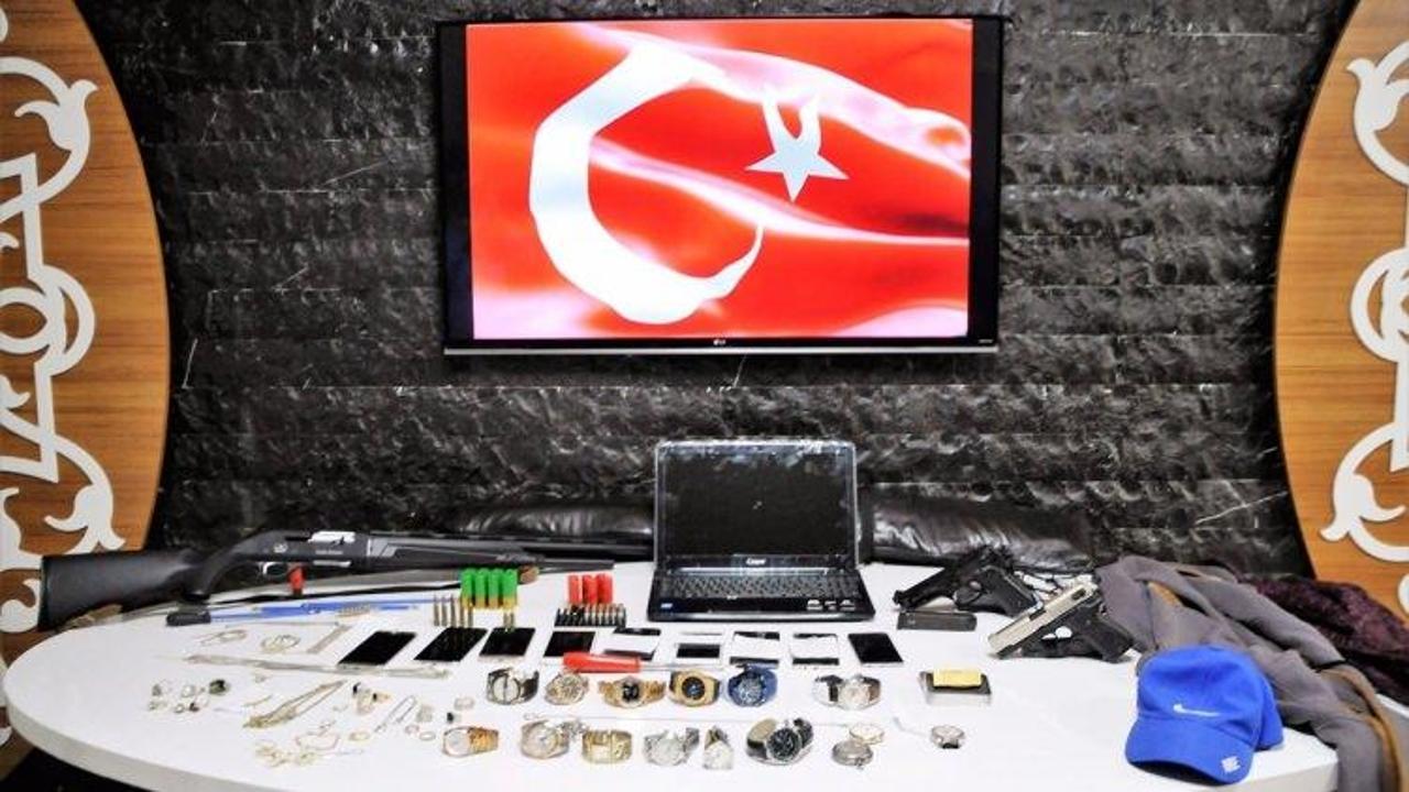 Antalya'da hırsızlık operasyonu