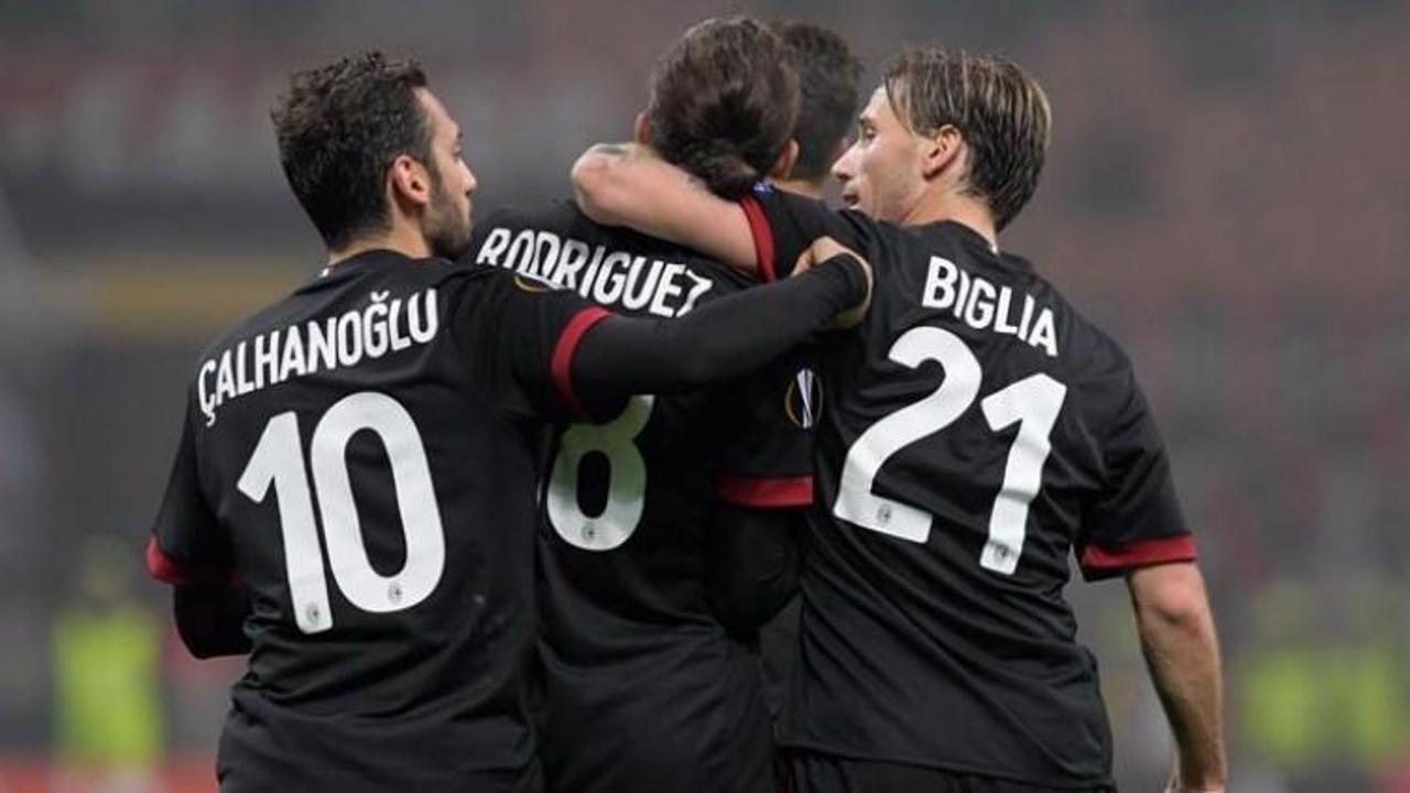 Milan gol oldu yağdı!