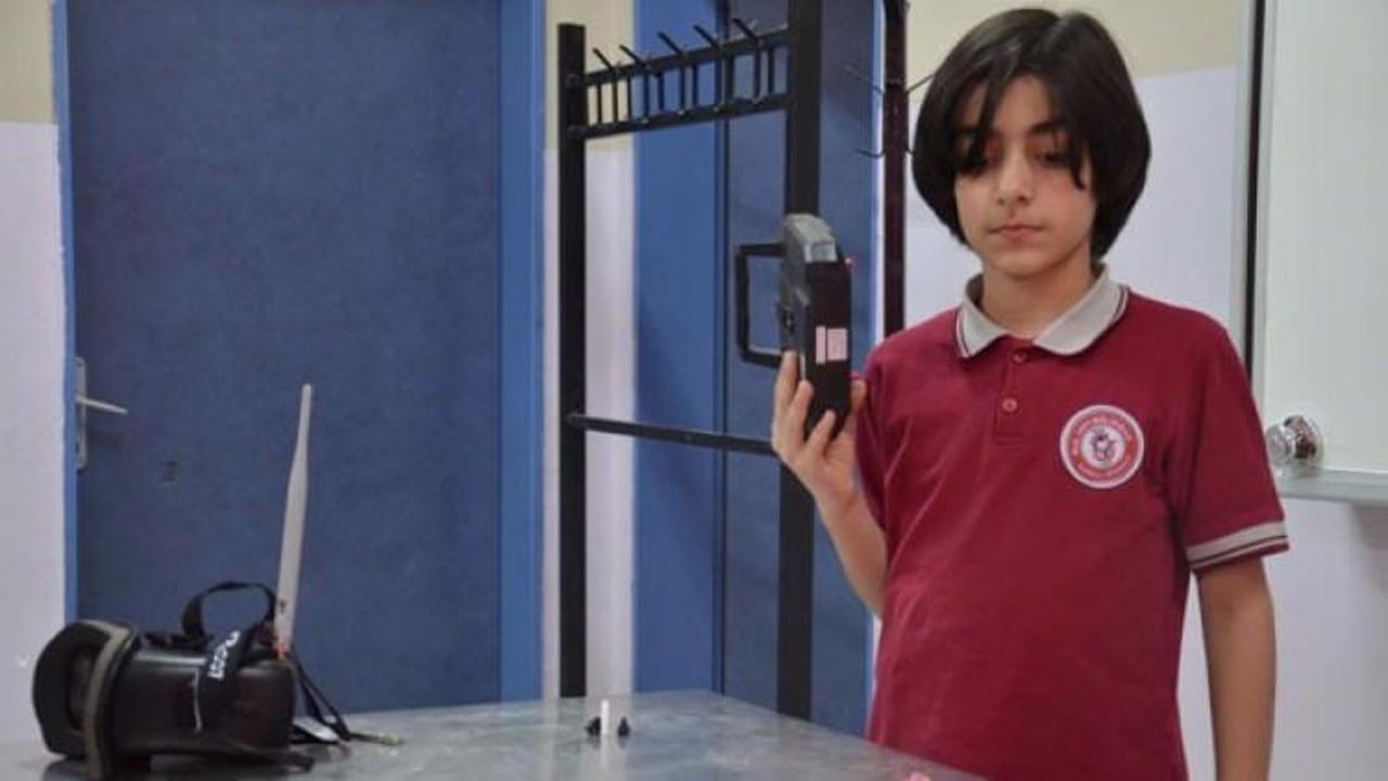 12 yaşındaki dahi, 'bomba bulan drone' tasarladı