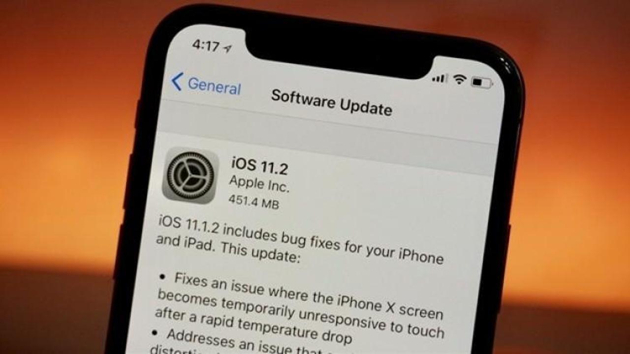 iOS 11.2 güncellemesi yayınlandı