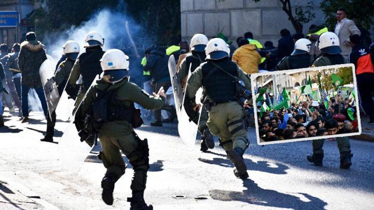 Atina'da Müslümanlara saldırı!