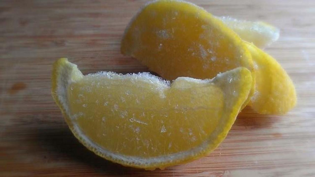 Dondurulmuş limonda kanser mucizesi! Faydaları...