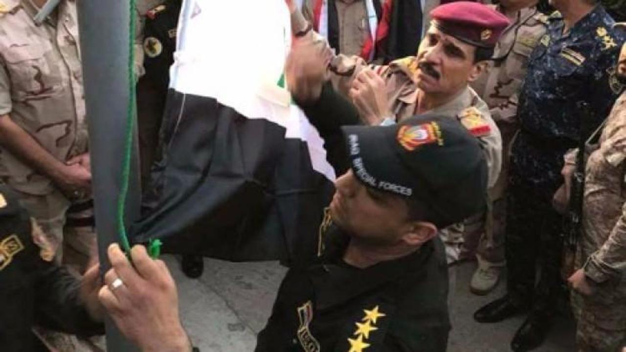 IKBY bayrağını indirip Irak bayrağı astı öldürüldü