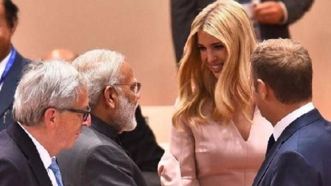 Ivanka gelecek diye Hindistan dilencileri topladı