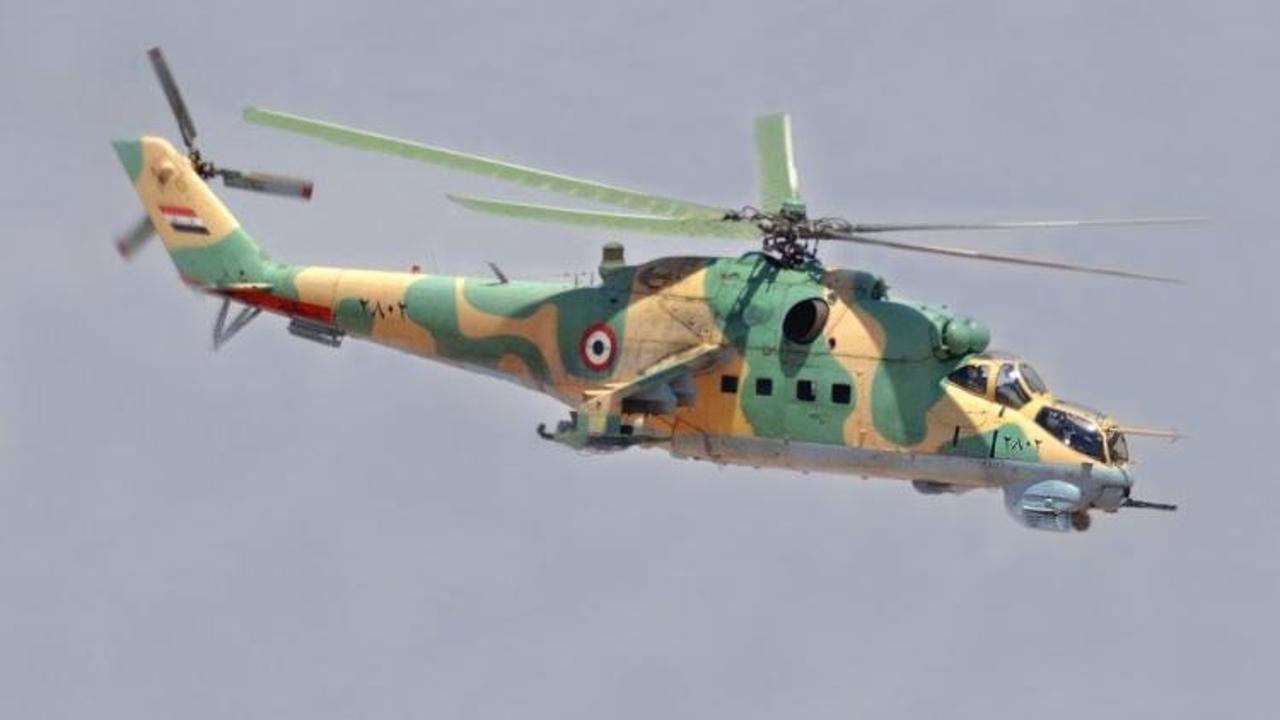 Muhalifler Esed'in helikopterini vurdu!
