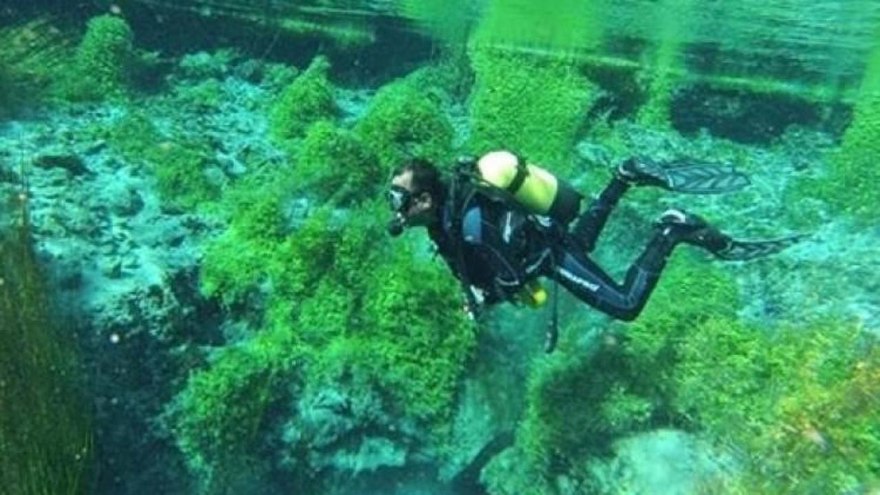 Tatlı su dalışlarında zirveye oynuyor