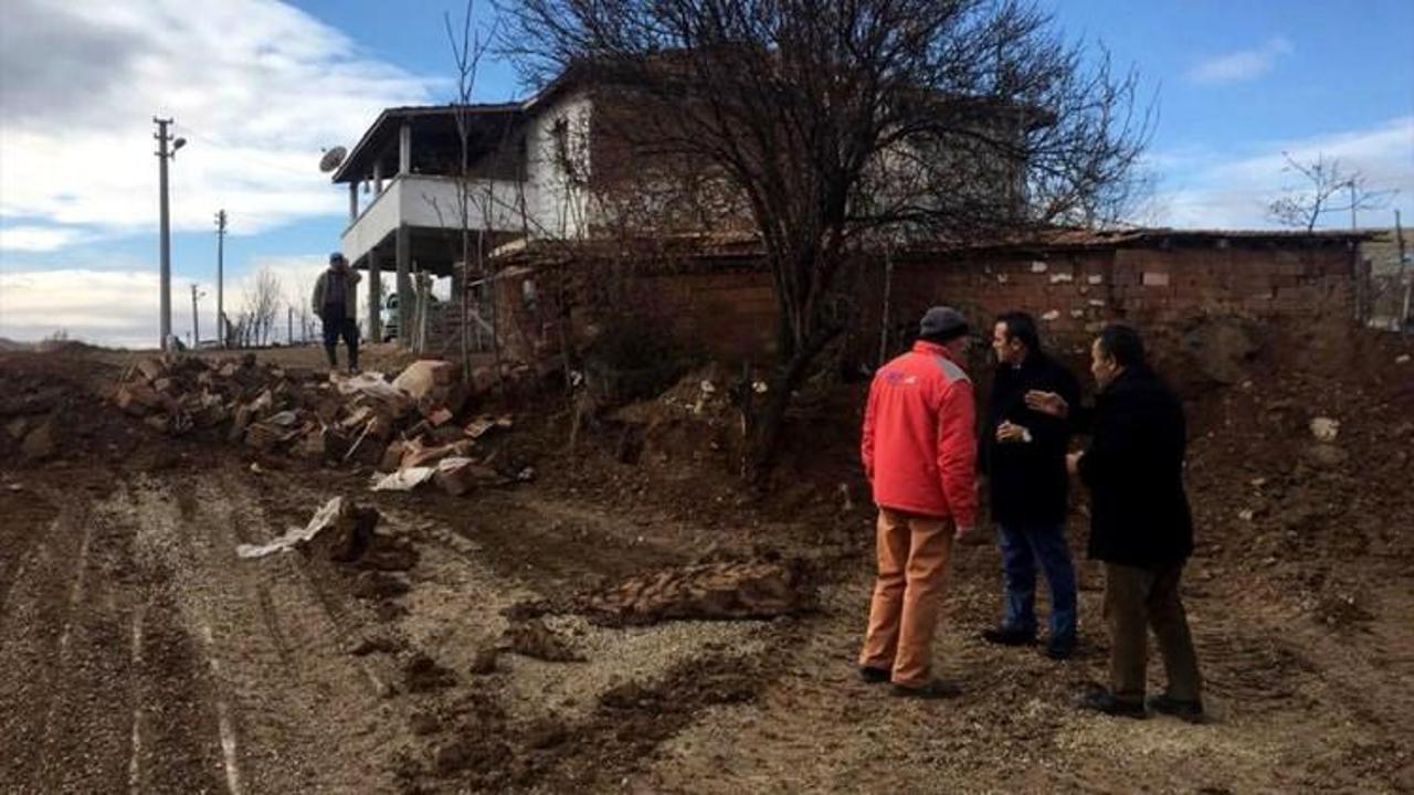 Sulakyurt'ta yol ve kaldırım çalışmaları