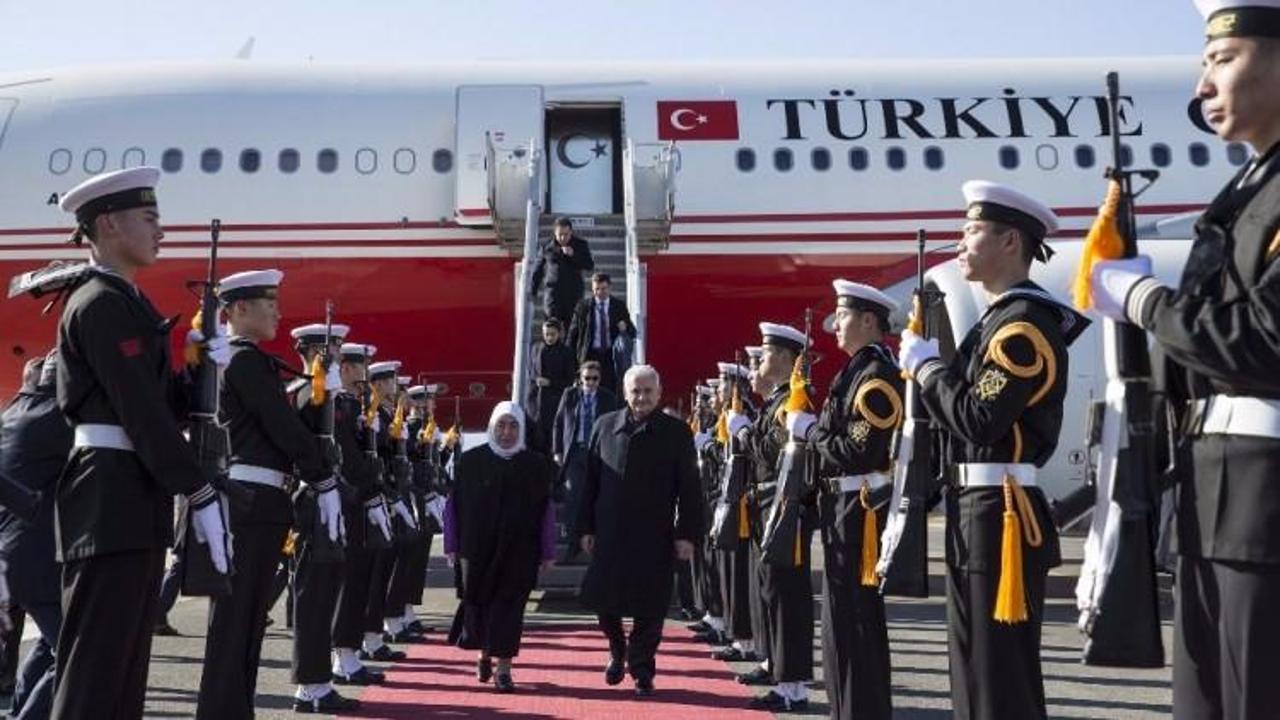Başbakan Yıldırım Türk Şehitliği'nde