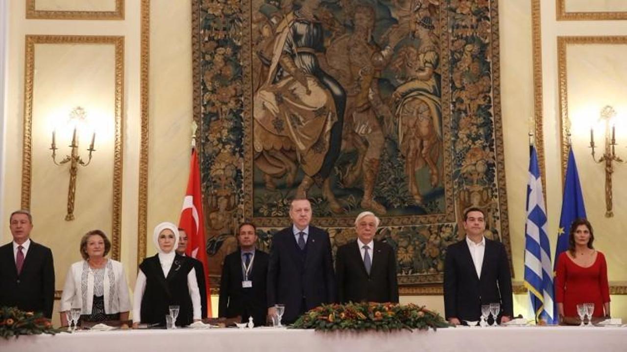 Cumhurbaşkanı Erdoğan Atina'da konuştu