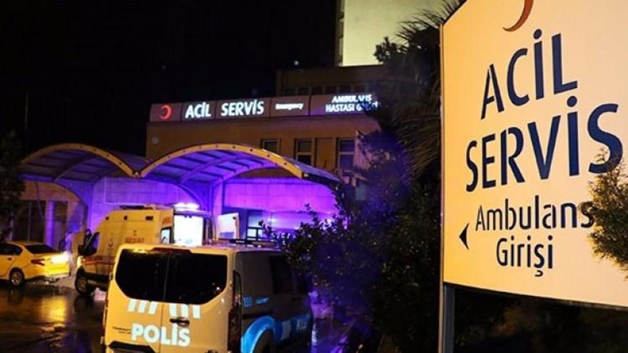 &Ouml;ld&uuml;r&uuml;p hastane bah&ccedil;esine attılar!