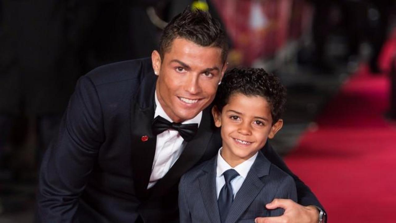Ronaldo'nun oğlundan babasını yıkan paylaşım!