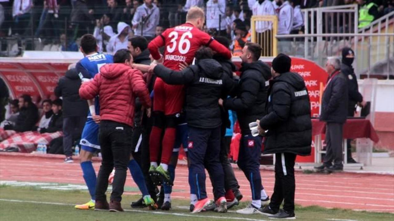 Erzurum deplasmanda tek golle kazandı!