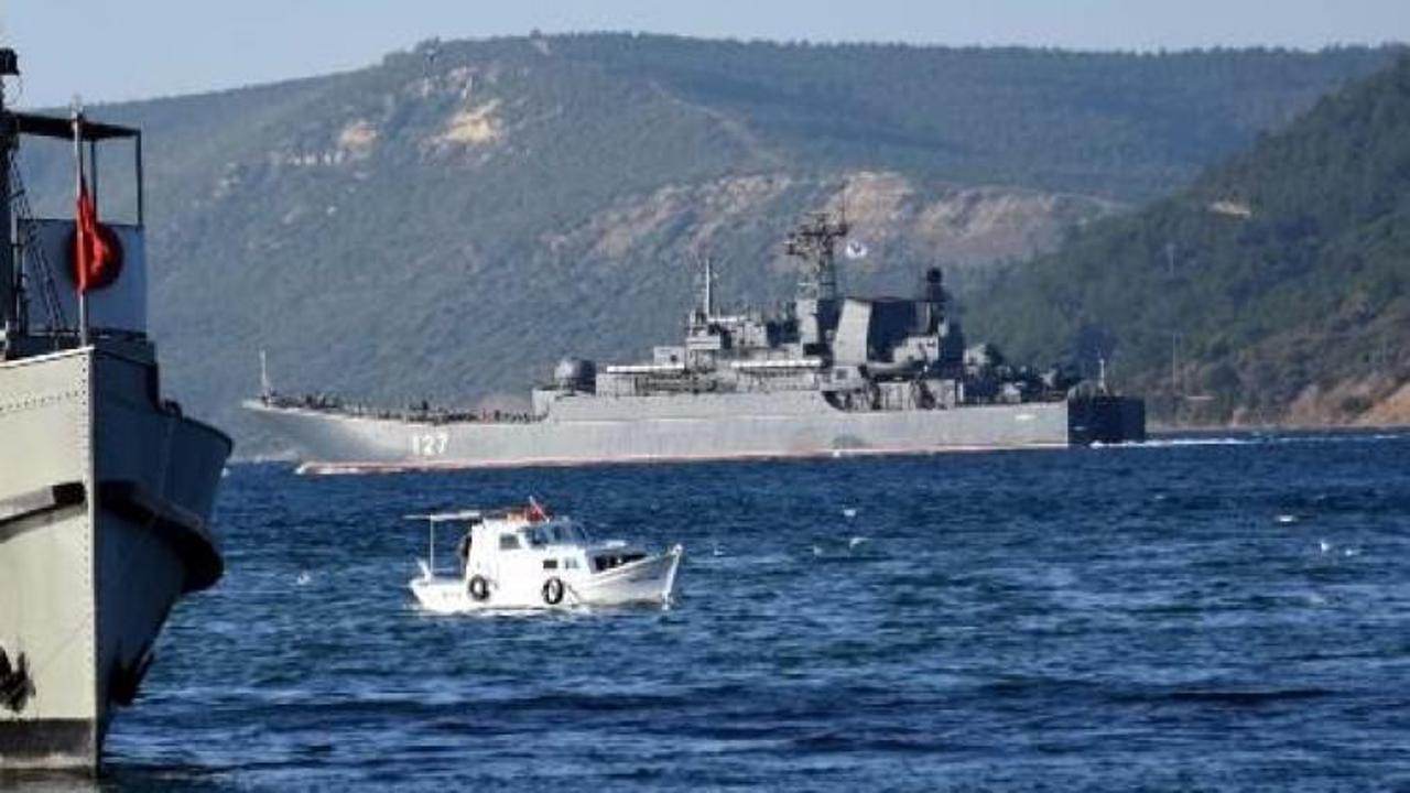 Rus savaş gemisi Akdeniz'e iniyor!