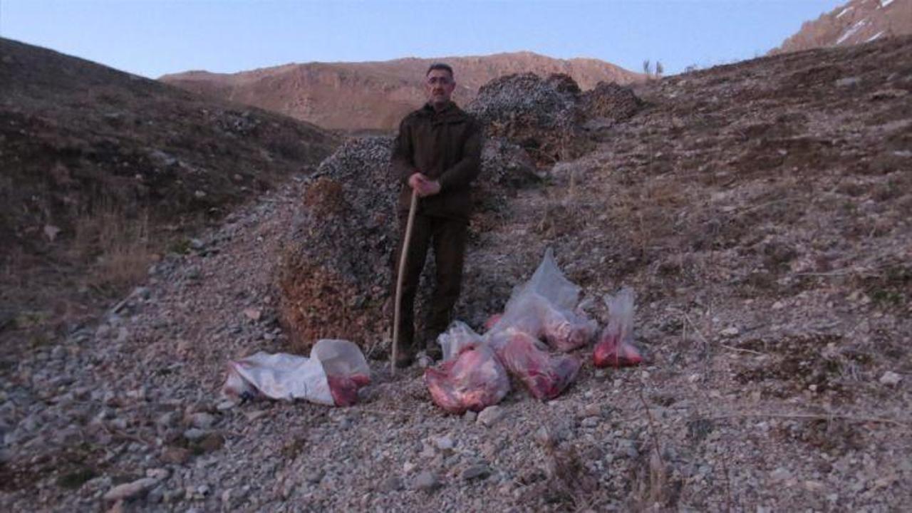 Dağ keçisi avlayanlara 15 bin 544 lira ceza
