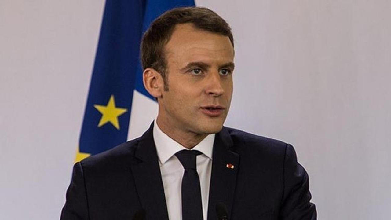 Macron: Hukuk önünde hesap vermesi gerekiyor