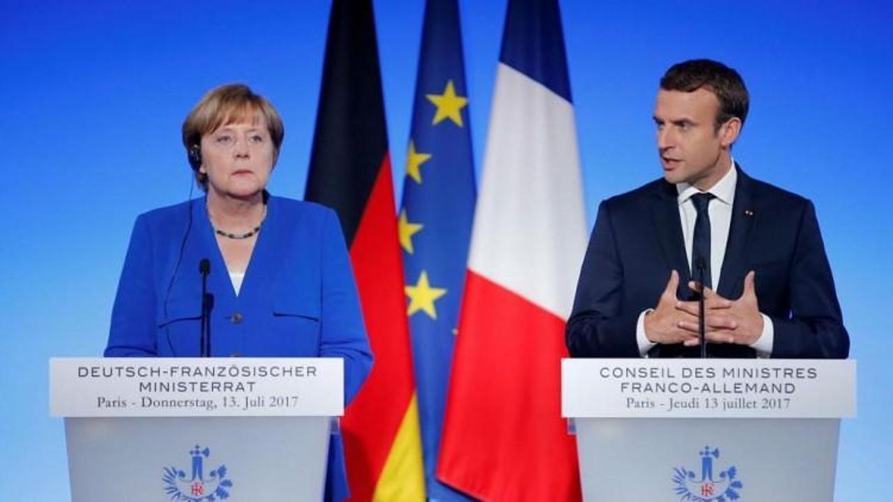 Merkel ve Macron'dan Ukrayna açıklaması