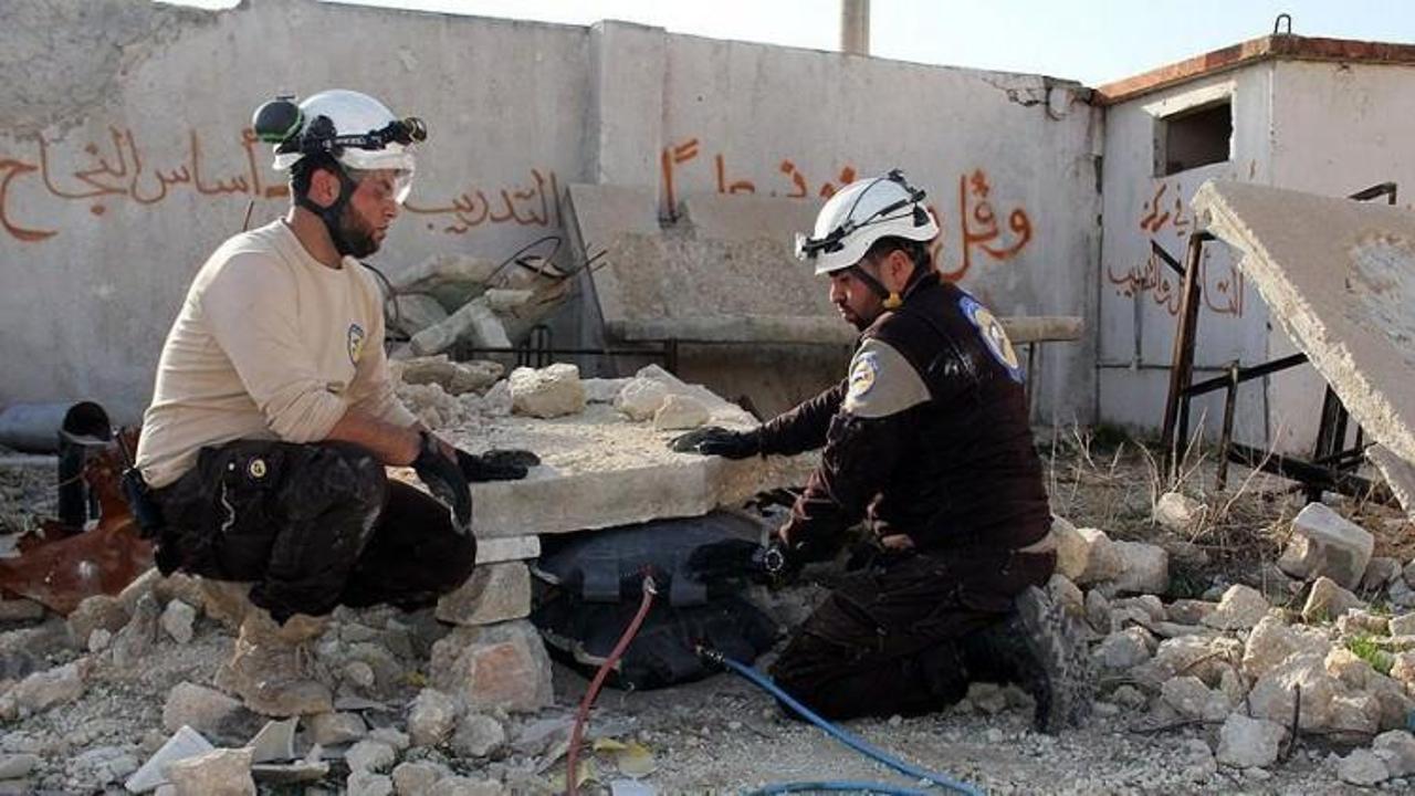 Suriyeli mühendis enkaz kaldırmak için üretti!