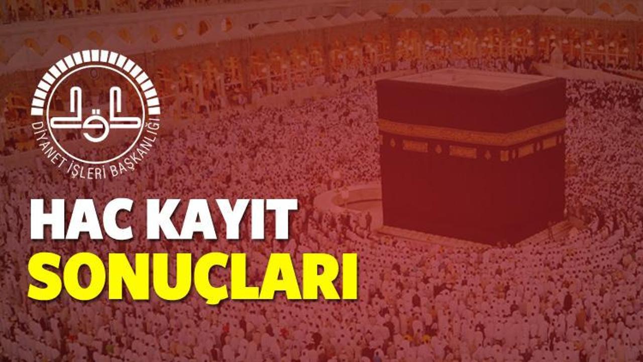 Hac kayıt kura sonuçları ne zaman açıklanır? Diyanet net tarihi - 2018