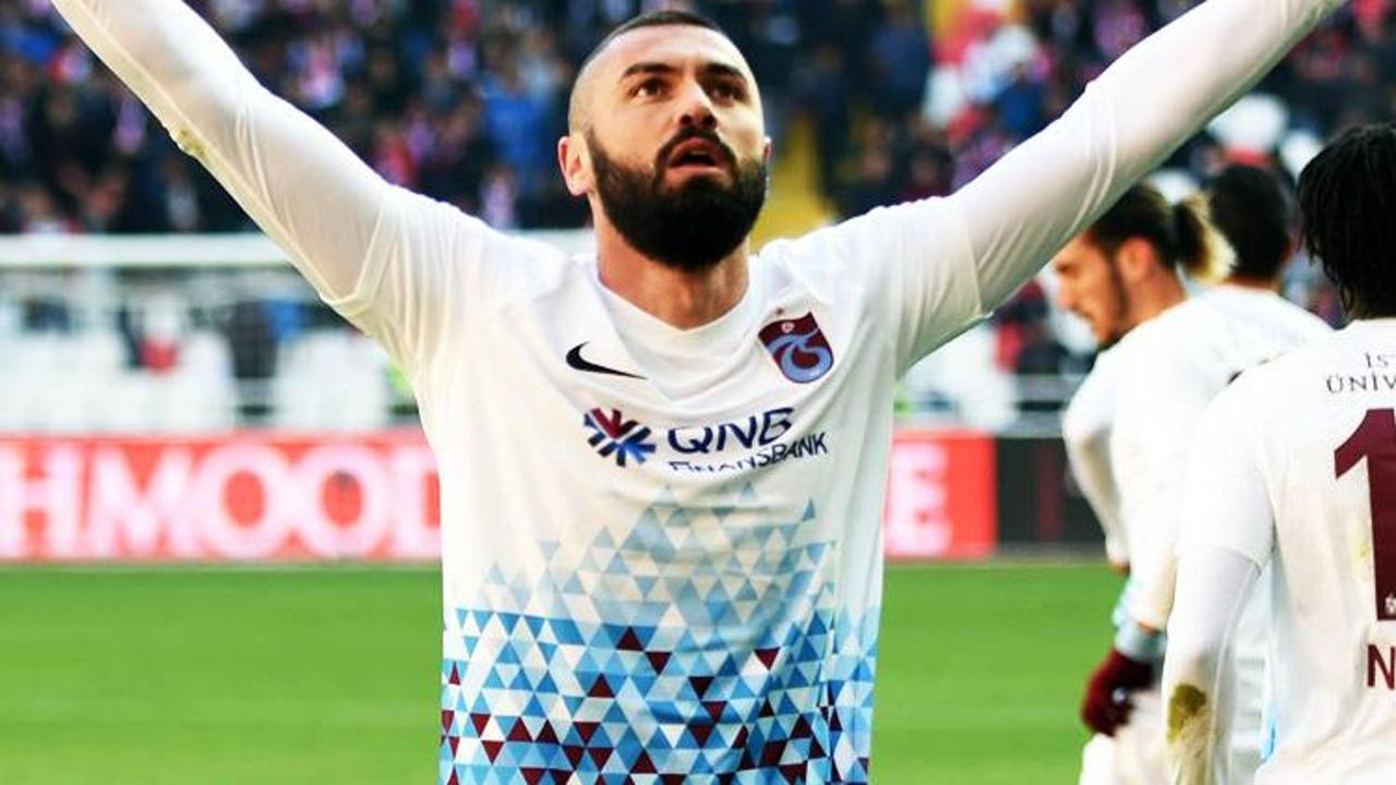 Trabzonspor’da Burak Yılmaz şoku